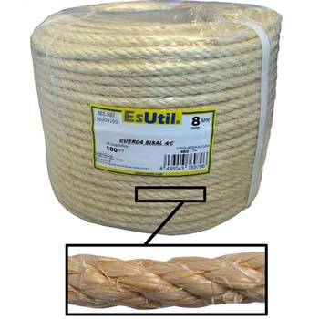 CORDA DE SISAL DE 4 FIOS