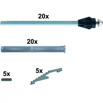 ANCORAGEM REMOTA PARA FACHADAS COM ISOLAMENTO TÉRMICO Ref. THERMAX 12/16