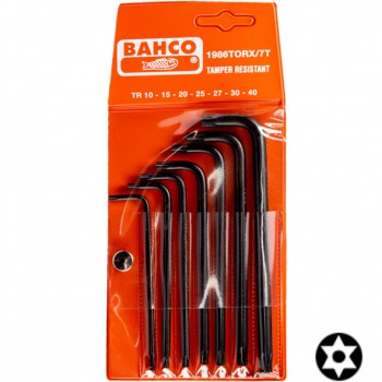 CONJUNTO DE CHAVES DE COMPRIMENTO TORX® PARA PARAFUSOS DE SEGURANÇA