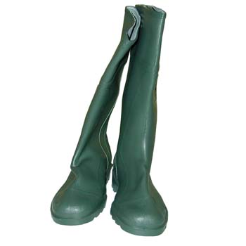 BOTAS DE TRABALHO VERDES ALTAS