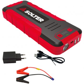 MINI BATERIA MULTIFUNCIONAL JUMP STARTER SOLTER Mod. LITHIUM LT17