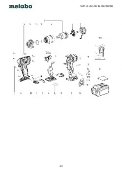 Despeça SSW 18 LTX 300 BL