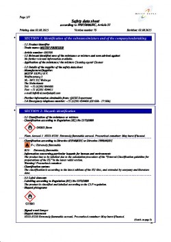 Ficha de Segurança