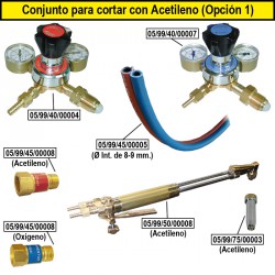 Produtos para cortar com Acetileno (Opção 1)