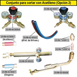 Produtos para cortar com Acetileno (Opção 2)